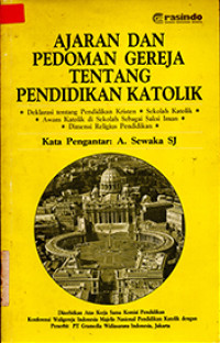 Image of AJARAN DAN PEDOMAN GEREJA TENTANG PENDIDIKAN KATOLIK