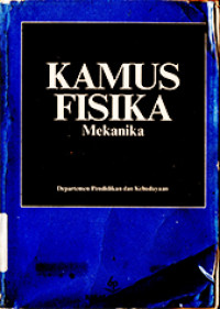 Image of KAMUS FISIKA Mekanika
